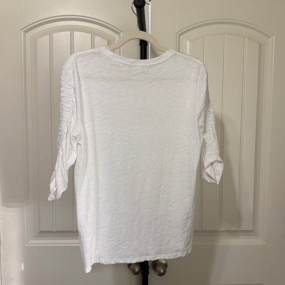 Goldie Tees | RUCHED HALF SLEEVE TEE - Picture 4 of 5